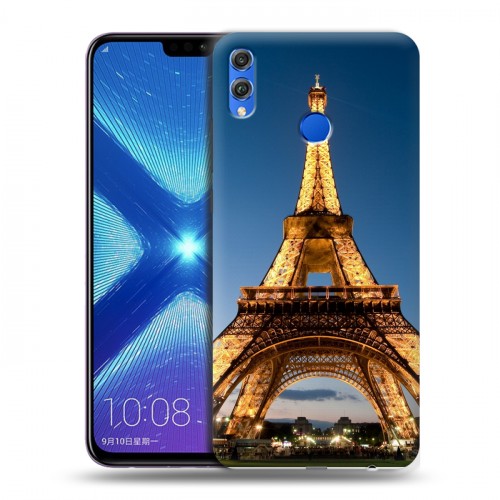 Дизайнерский силиконовый чехол для Huawei Honor 8X Париж