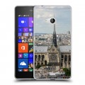 Дизайнерский пластиковый чехол для Microsoft Lumia 540 Париж