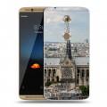 Дизайнерский пластиковый чехол для ZTE Axon 7 Париж