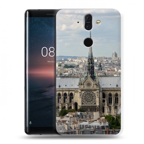 Дизайнерский силиконовый чехол для Nokia 8 Sirocco Париж