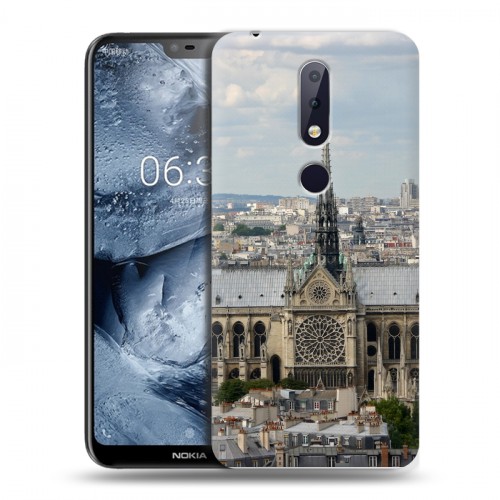 Дизайнерский силиконовый чехол для Nokia 6.1 Plus Париж