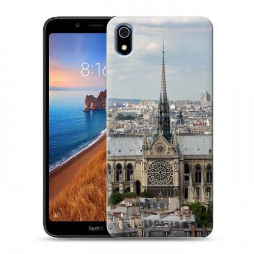 Дизайнерский силиконовый чехол для Xiaomi RedMi 7A Париж