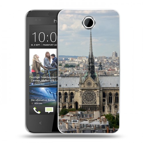 Дизайнерский силиконовый чехол для HTC Desire 300 Париж