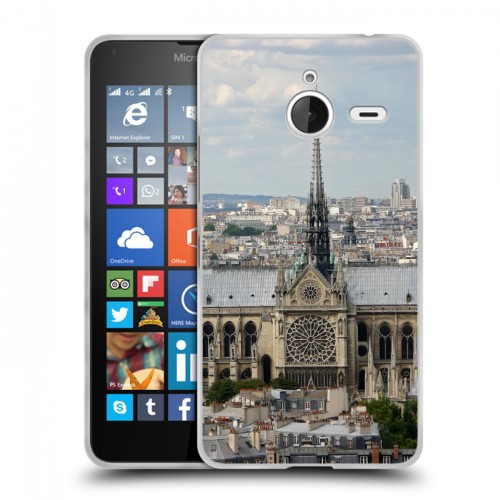 Дизайнерский пластиковый чехол для Microsoft Lumia 640 XL Париж