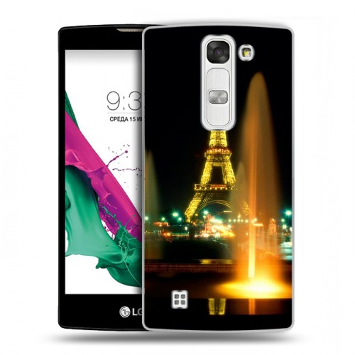 Дизайнерский пластиковый чехол для LG G4c Париж
