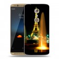 Дизайнерский пластиковый чехол для ZTE Axon 7 Париж