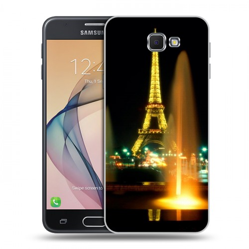 Дизайнерский пластиковый чехол для Samsung Galaxy J5 Prime Париж