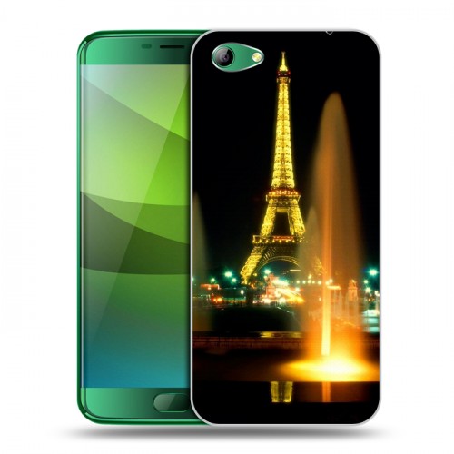 Дизайнерский силиконовый чехол для Elephone S7 Париж