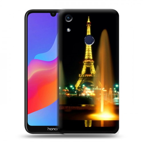Дизайнерский пластиковый чехол для Huawei Honor 8A Париж