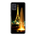 Дизайнерский силиконовый чехол для Samsung Galaxy A51 Париж