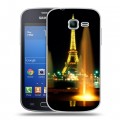 Дизайнерский пластиковый чехол для Samsung Galaxy Trend Lite Париж