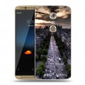 Дизайнерский пластиковый чехол для ZTE Axon 7 Париж