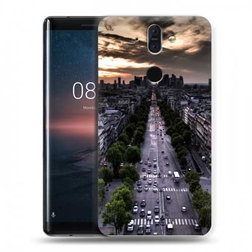 Дизайнерский силиконовый чехол для Nokia 8 Sirocco Париж