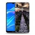 Дизайнерский пластиковый чехол для Huawei Y6 (2019) Париж