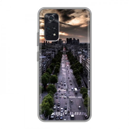 Дизайнерский силиконовый чехол для Xiaomi Poco M4 Pro 4G Париж