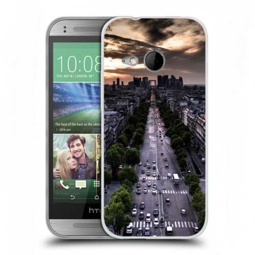 Дизайнерский пластиковый чехол для HTC One mini 2 Париж