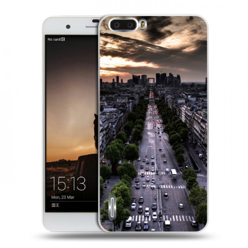 Дизайнерский силиконовый чехол для Huawei Honor 6 Plus Париж