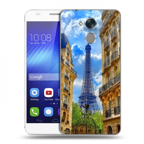 Дизайнерский пластиковый чехол для Huawei Honor 6C Париж