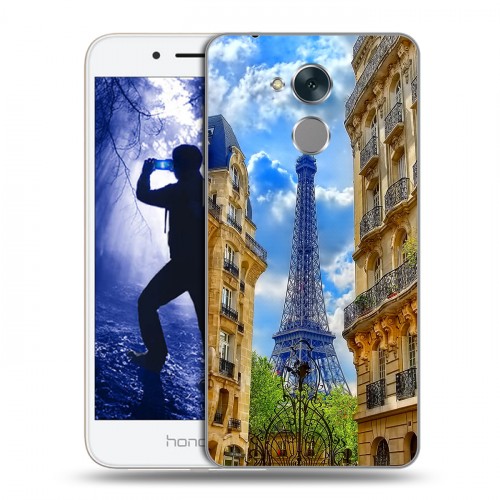 Дизайнерский пластиковый чехол для Huawei Honor 6A Париж