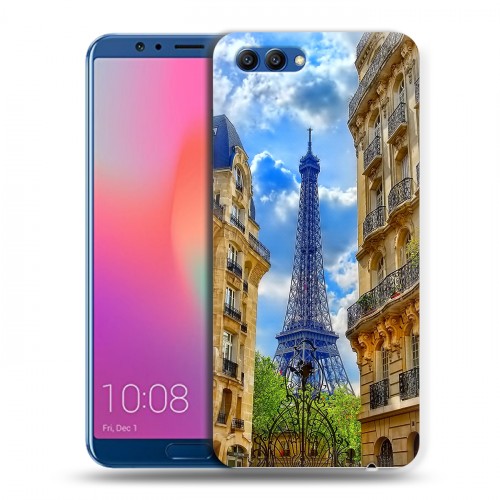 Дизайнерский пластиковый чехол для Huawei Honor View 10 Париж
