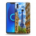 Дизайнерский силиконовый чехол для Alcatel 5V Париж