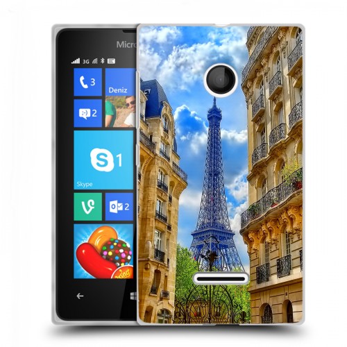 Дизайнерский пластиковый чехол для Microsoft Lumia 435 Париж