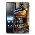 Дизайнерский пластиковый чехол для Sony Xperia TX Париж