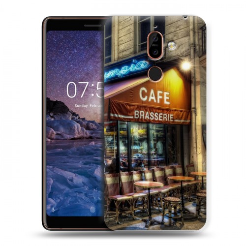 Дизайнерский пластиковый чехол для Nokia 7 Plus Париж