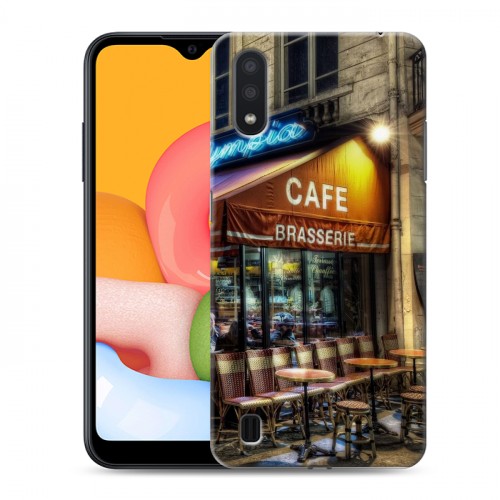 Дизайнерский силиконовый чехол для Samsung Galaxy M01 Париж