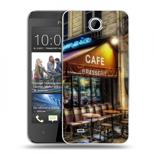 Дизайнерский силиконовый чехол для HTC Desire 300 Париж