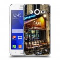 Дизайнерский пластиковый чехол для Samsung Galaxy Core 2 Париж