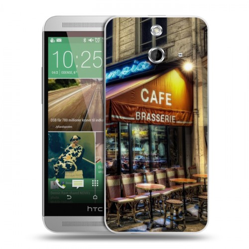 Дизайнерский пластиковый чехол для HTC One E8 Париж