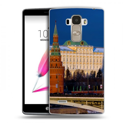 Дизайнерский силиконовый чехол для LG G4 Stylus Москва