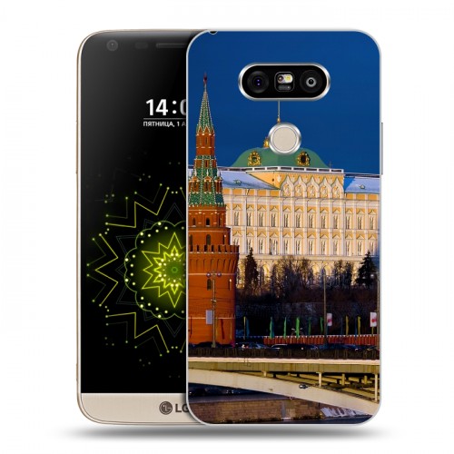 Дизайнерский пластиковый чехол для LG G5 Москва