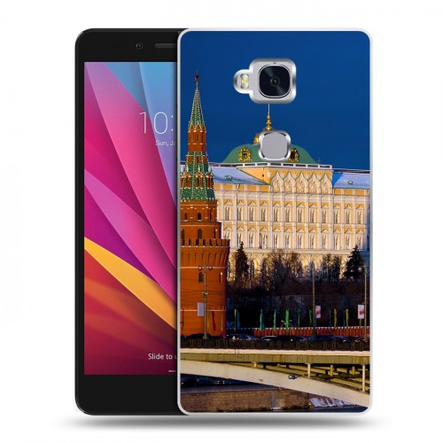 Дизайнерский силиконовый чехол для Huawei Honor 5X Москва