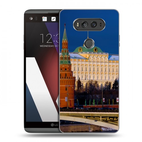 Дизайнерский пластиковый чехол для LG V20 Москва