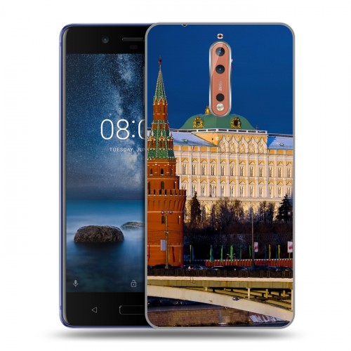 Дизайнерский пластиковый чехол для Nokia 8 Москва