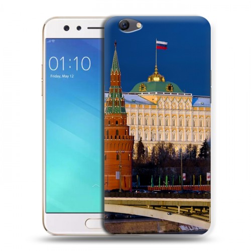 Дизайнерский силиконовый чехол для OPPO F3 Москва