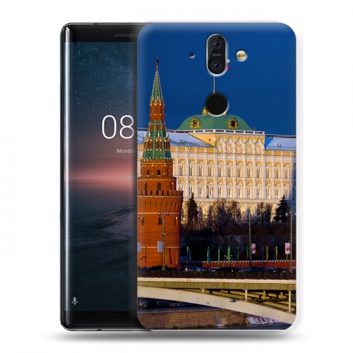 Дизайнерский силиконовый чехол для Nokia 8 Sirocco Москва