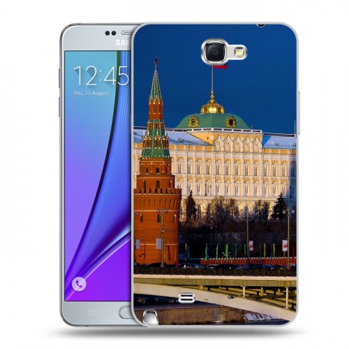 Дизайнерский пластиковый чехол для Samsung Galaxy Note 2 Москва