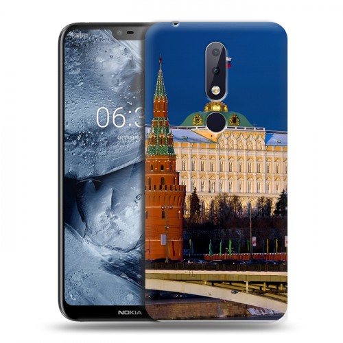 Дизайнерский силиконовый чехол для Nokia 6.1 Plus Москва