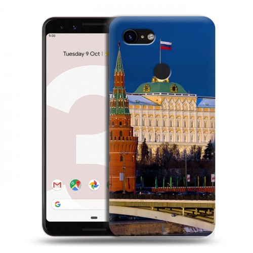 Дизайнерский пластиковый чехол для Google Pixel 3 Москва