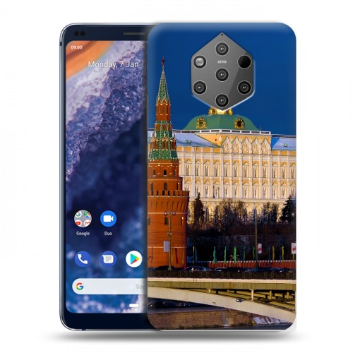 Дизайнерский силиконовый чехол для Nokia 9 PureView Москва