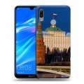 Дизайнерский пластиковый чехол для Huawei Y6 (2019) Москва