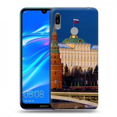 Дизайнерский пластиковый чехол для Huawei Y6 (2019) Москва