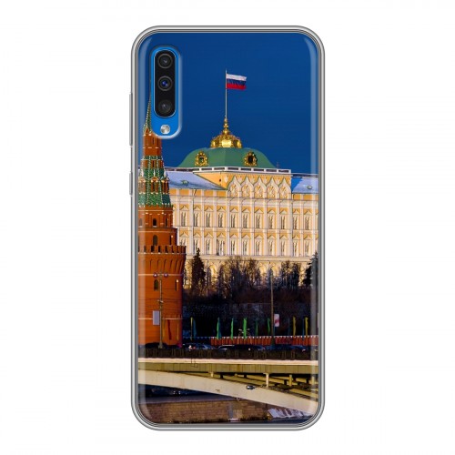 Дизайнерский пластиковый чехол для Samsung Galaxy A50 Москва