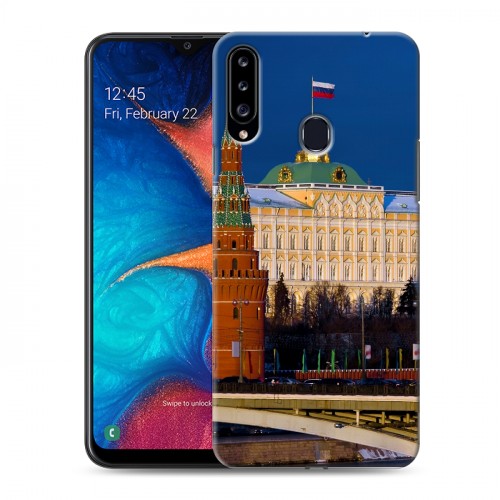 Дизайнерский пластиковый чехол для Samsung Galaxy A20s Москва