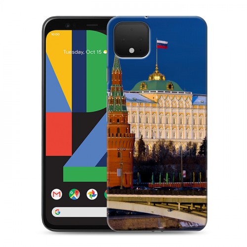 Дизайнерский пластиковый чехол для Google Pixel 4 XL Москва