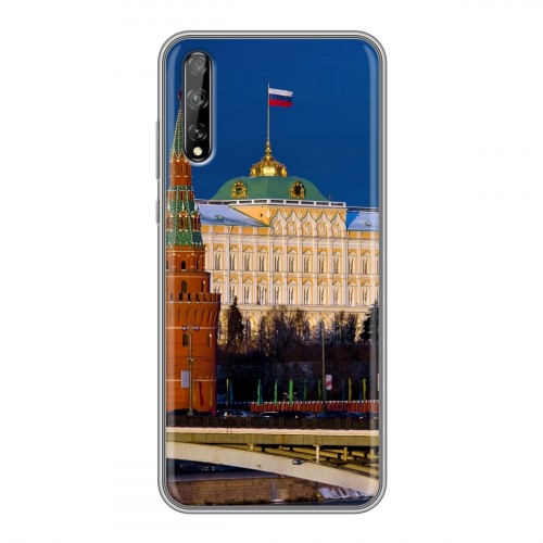 Дизайнерский силиконовый чехол для Huawei Y8p Москва