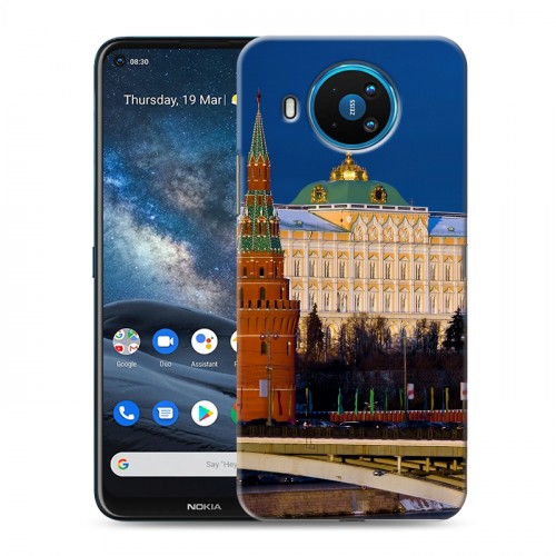 Дизайнерский силиконовый чехол для Nokia 8.3 Москва